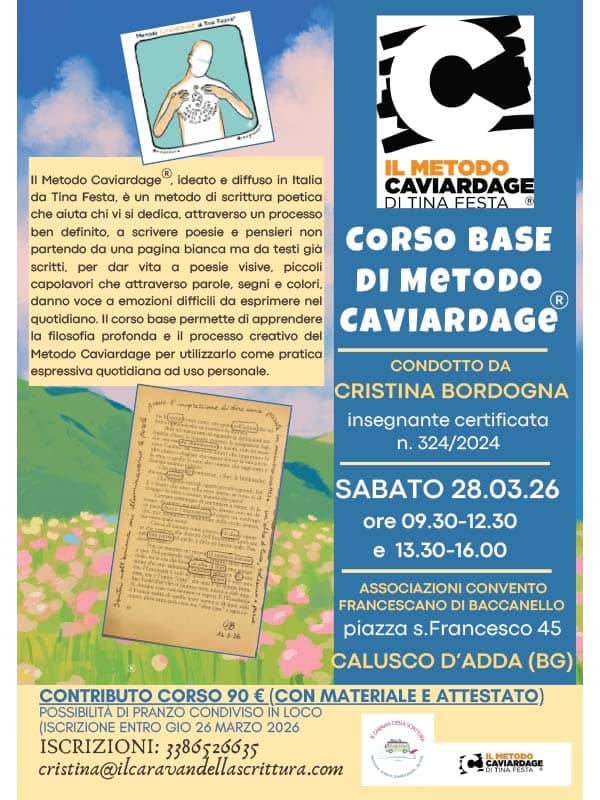 ILCARAVANDELLASCRITTURA_VOLANTINO-CAVIARDAGE