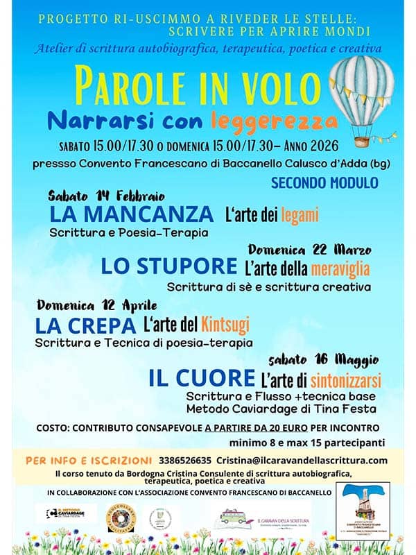 ILCARAVANDELLASCRITTURA_VOLANTINO-PAROLE-VOLO